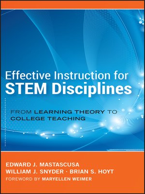 cover image of Effective Instruction for STEM Disciplines